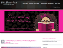 Tablet Screenshot of confessionsofabookwhore.com
